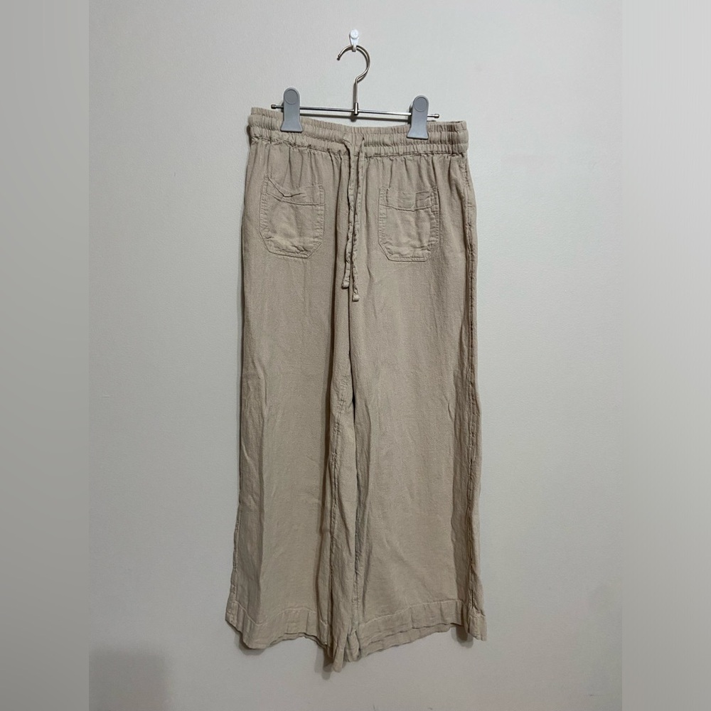 Dip Linen/Viscose Wide Leg Pants